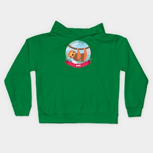 Cute Sloth Kids Hoodie